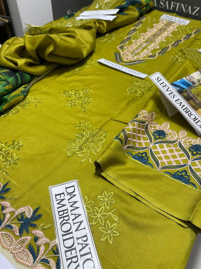 SS-116 Rang Rasiya Embroidery 3PC Dhanak Suit