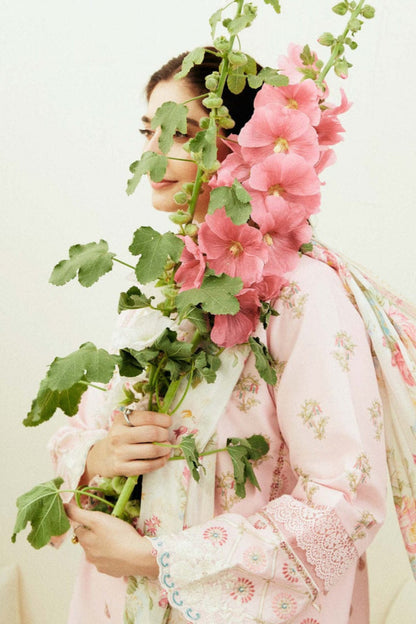 SS-114 Zara Shah Jahan Heavy Embroidery 3PC Dhanak Suit