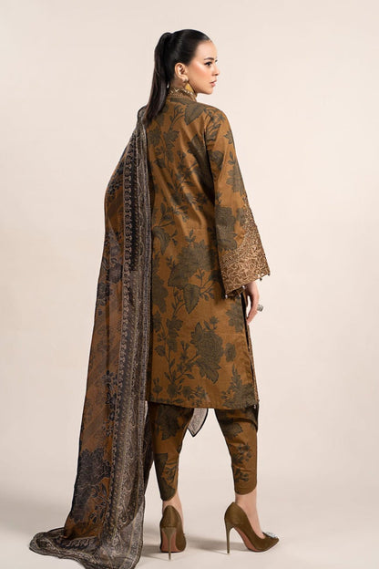 SS-121 Maria B Embroidery 3PC Dhanak Suit