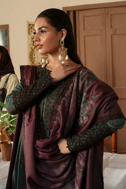 SS-123 Iznik Embroidery 3PC Dhanak Suit