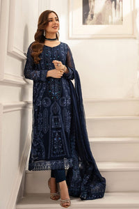 SS-124 Asim Jofa Heavy Embroidery 3PC Dhanak Suit