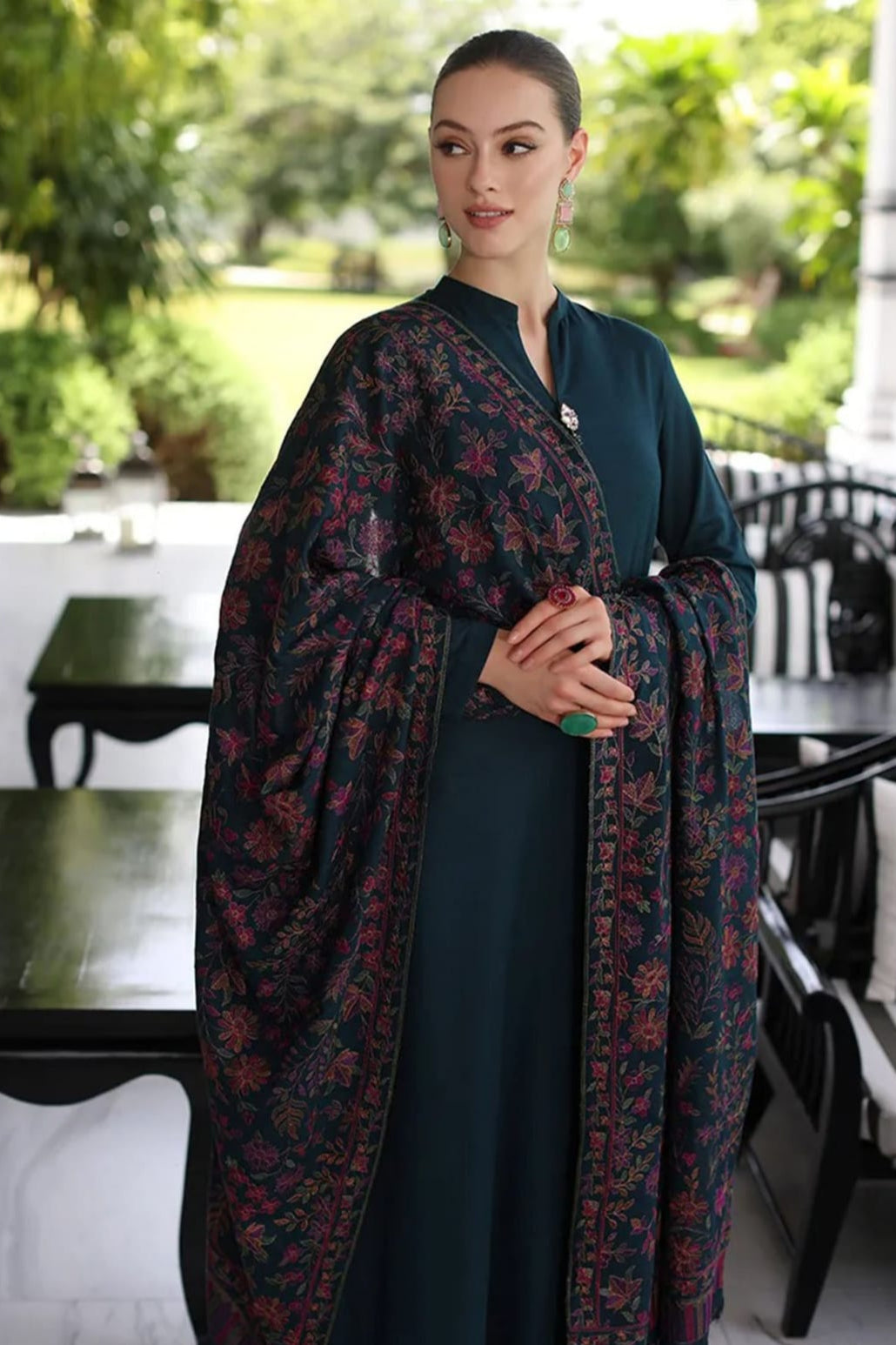 SS-125 Bareeze Embroidery 3PC Dhanak Suit