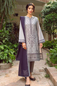 SS-127 Jazmin Embroidery 3PC Dhanak Suit
