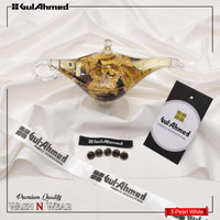 SS-129 (Pearl White) Gul Ahmed Wash’n Wear Fabric